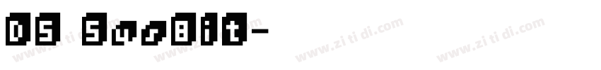 DS SysBit字体转换